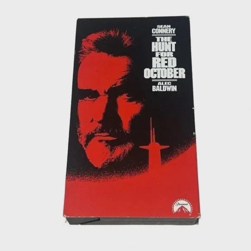 The Hunt for Red October VHS Movie Sean Connery Alec Baldwin